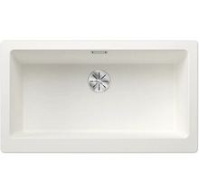 Spülbecken aus Steinmaterial mit Abfluss