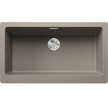 Spülbecken aus Verbundwerkstoff mit Abflussgarnitur