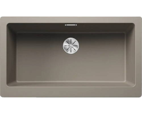 Spülbecken aus Verbundwerkstoff mit Abflussgarnitur