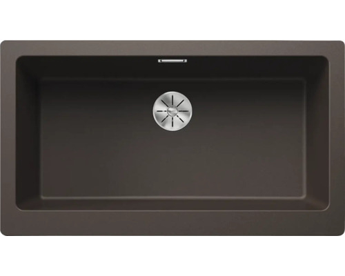 Évier en matériau composite avec filtre d’évacuation