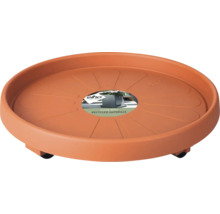 Support à roulettes pour pots de fleurs