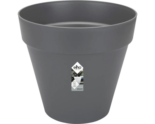 Grauer Blumentopf