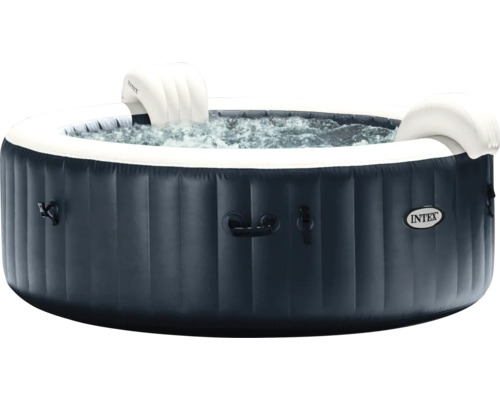 Jacuzzi gonflable avec appuie-têtes intégrés et fonction de massage aquatique