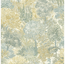 Papier peint à motif floral
