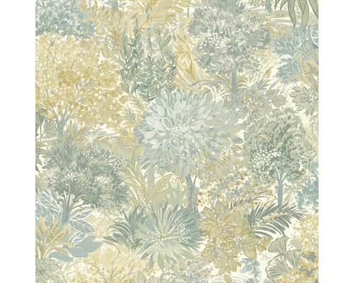 Papier peint à motif floral