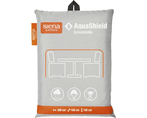 Housse de protection Siena Garden pour table et chaises de jardin, 300 x 150 x 100 centimètres