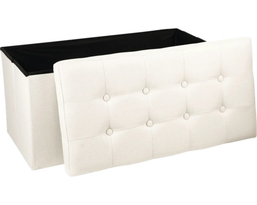 Boîte de rangement rembourrée avec couvercle amovible