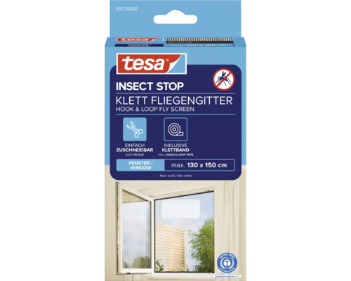Emballage Tesa Moustiquaire à scratch Insect Stop avec le label environnemental Ange bleu