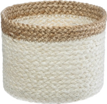 Panier tressé en fibres naturelles