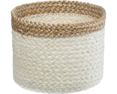 Panier tressé en fibres naturelles