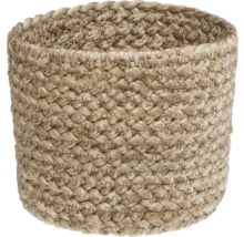 Panier tressé en fibres naturelles