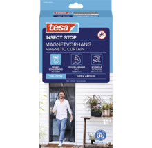 Moustiquaire magnétique Tesa pour portes, dimension 120 x 240 centimètres