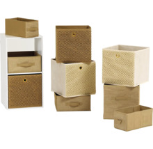 Inserts d'étagère et étagère en blanc