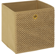Boîte de rangement carrée avec trou de préhension