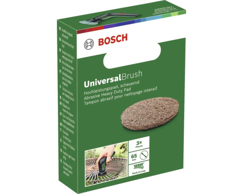 Bosch UniversalBrush Hochleistungspad im 3er-Pack