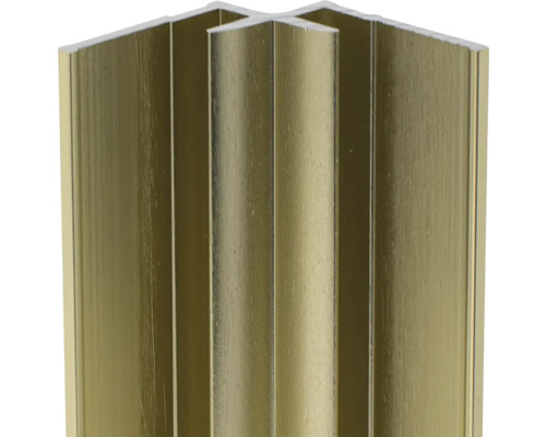 SCHULTE Eckverbindungsprofil Decodesign Länge 255 cm gold matt D1901325 283 Goldfarbene Eckprofile zur Wandgestaltung