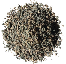 Matériau en vrac de briques concassées