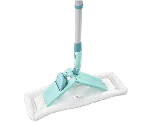 Balai à plat avec housse en microfibre pour le nettoyage des sols