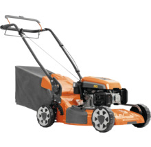 Tracteur de pelouse avec bac de ramassage