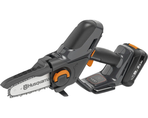 Tronçonneuse à batterie Husqvarna avec batterie 18 volts