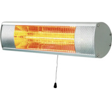 Radiateur infrarouge à fixer au mur avec interrupteur à tirette