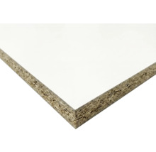 Panneau de particules avec revêtement