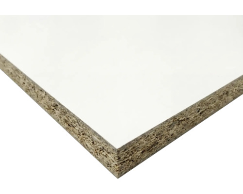 Panneau de particules avec revêtement