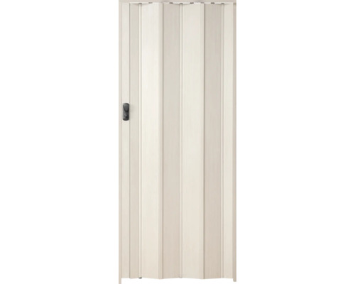 Porte pliante blanche avec poignée