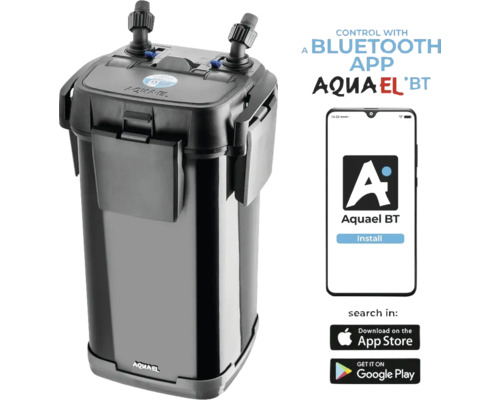 Aquael Aussenfilter für Aquarien mit Bluetooth-App-Steuerung