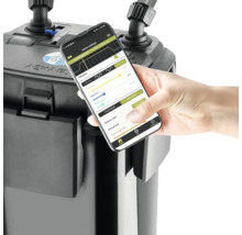 Aquarium Aussenfilter mit Smartphone App Steuerung