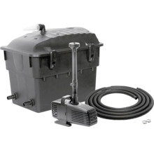 Ensemble de filtration pour bassin avec pompe et tuyau pour bassins de jardin