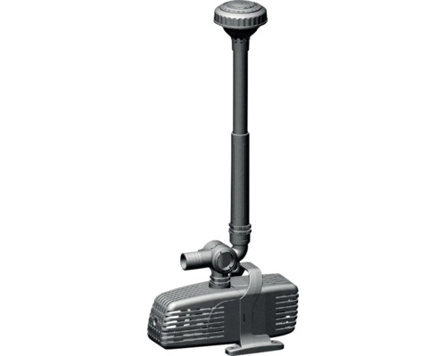 Pompe de bassin de jardin avec embout de fontaine