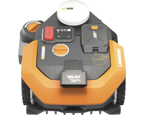 Robot tondeuse Worx Landroid avec technologie RTK