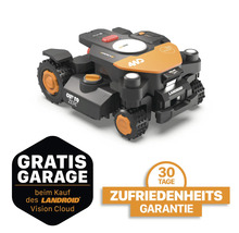 Worx Landroid Vision Mähroboter mit Gratis Garage und 30 Tage Zufriedenheitsgarantie
