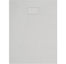 Rechteckige Duschwanne mit Ablauf