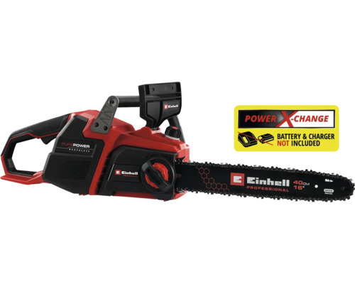 Tronçonneuse à batterie Einhell avec lame de 40 centimètres et indication Power X-Change