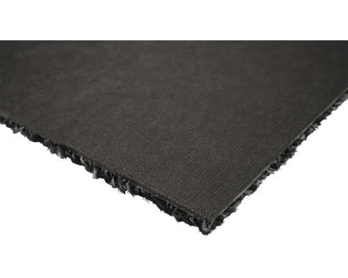 Gros plan d'une dalle de moquette noire