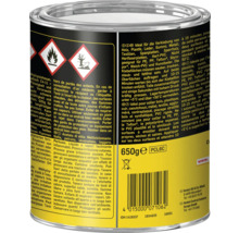 Gefahrensymbol: Entzündlich. Umweltgefährdend. Henkel Logo