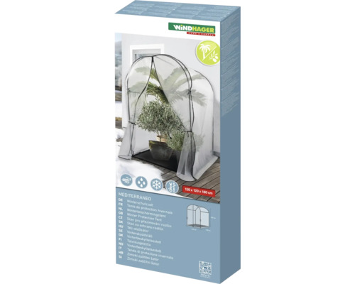 Tente de protection hivernale Mediterraneo Windhager pour plantes