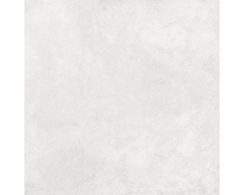 Helle, unifarbene Bodenfliese mit leichter Musterung