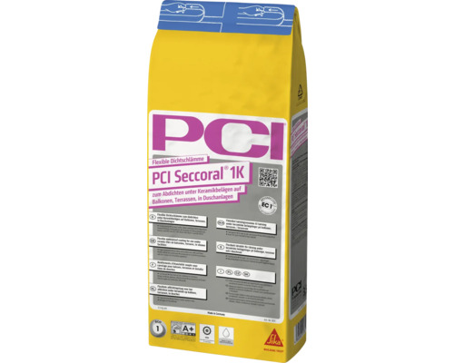 PCI Seccoral 1K Revêtements d'étanchéité souple sous carrelage pour balcons, terrasses et installations de douches