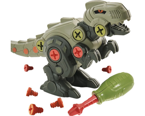 Kit de construction de dinosaure avec tournevis et vis