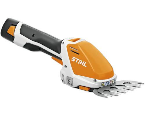 Cisailles à gazon à batterie STIHL avec lames de cisaille à gazon