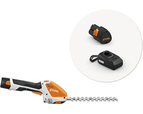 Taille-haie sans fil Stihl avec batterie et chargeur