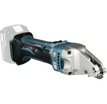 Cisaille à métaux sans fil Makita pour la découpe de tôles.