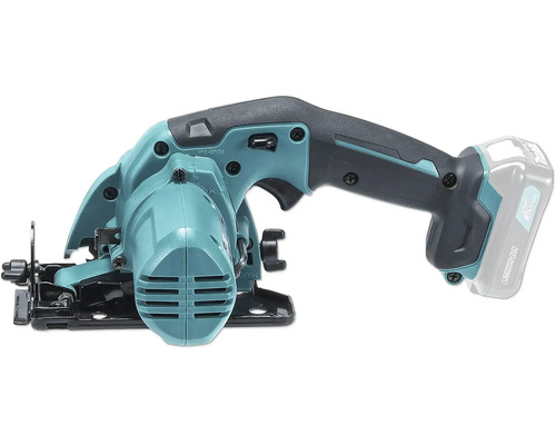 Coupe-verre et carrelage sans fil Makita avec batterie lithium-ion 12 Volts et poignée ergonomique.
