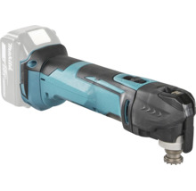 Makita Akku-Multitool 18 Volt mit Lithium-Ionen Akku und werkzeuglosem Zubehörwechsel.