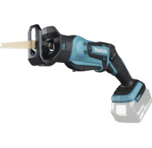 Scie sabre sans fil Makita avec lame de scie et batterie 18 Volt.