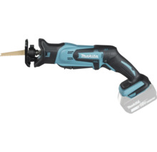 Scie sabre sans fil Makita 18 Volt avec batterie et lame de scie.