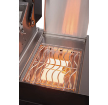 Brûleur de gril infrarouge en acier inoxydable avec grille